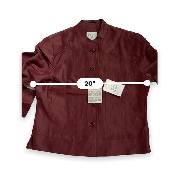 New Clifford & Wills linen and silk blazer 10 PETITE - Picture 10 of 10